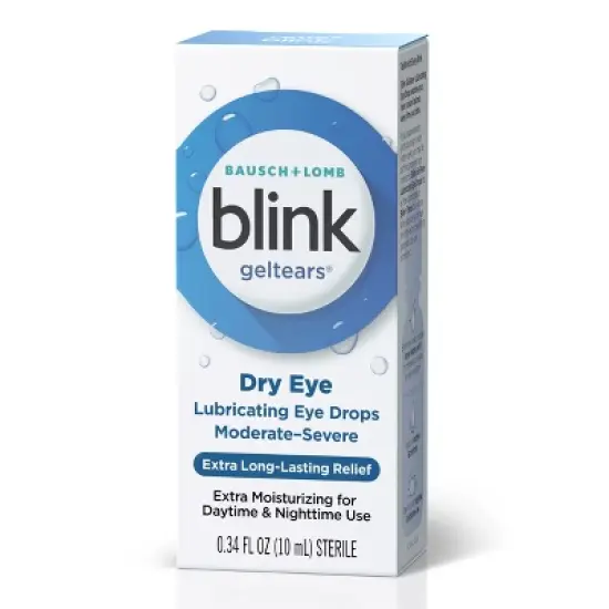 Blink Gel Tears Lubricating Dry Eye Drops - 0.34 fl oz image {10}