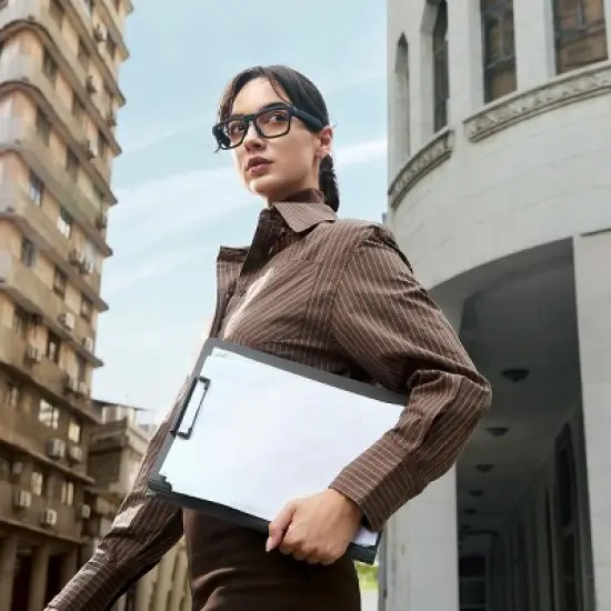 OhO Blue Light Smart Glasses with Bluetooth Speaker, Blue Light Protection, and Voice Control image {2}