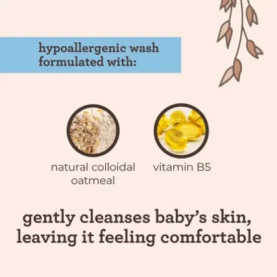 Aveeno Baby Cleansing Therapy Moisturizing Wash - 8 fl oz image {5}