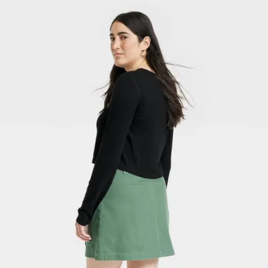 Women's Long Sleeve Sensory Friendly T-Shirt - Universal Thread&trade; image {1}