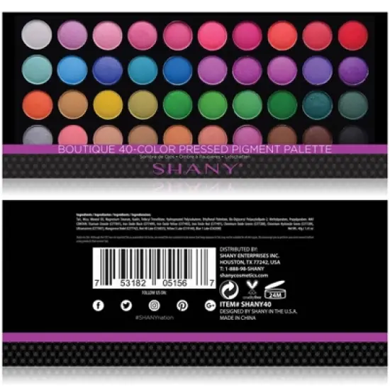 SHANY eyeshadow Palette image {2}