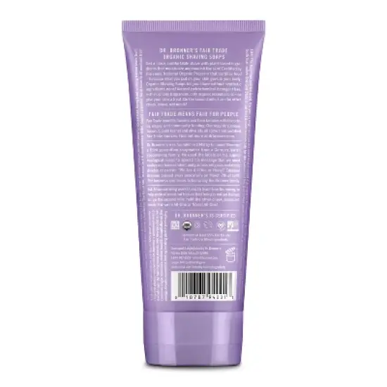 Dr. Bronner's Shave Soap - Lavender - 7 fl oz image {1}