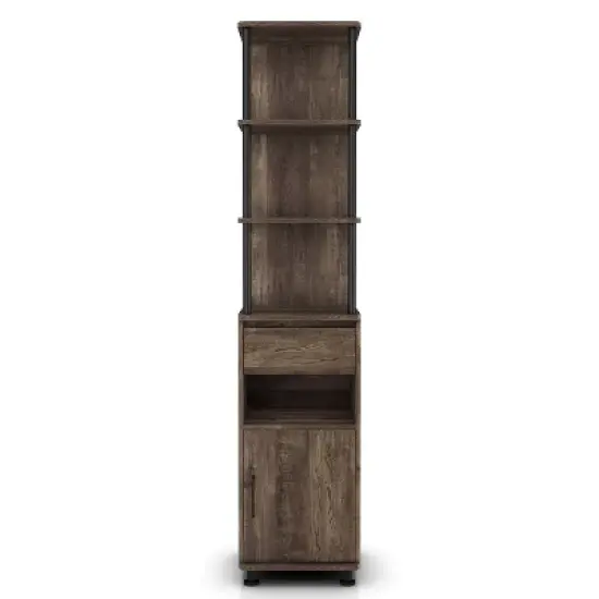 Nanum 4 Shelf Accent Bookcase - miBasics image {10}