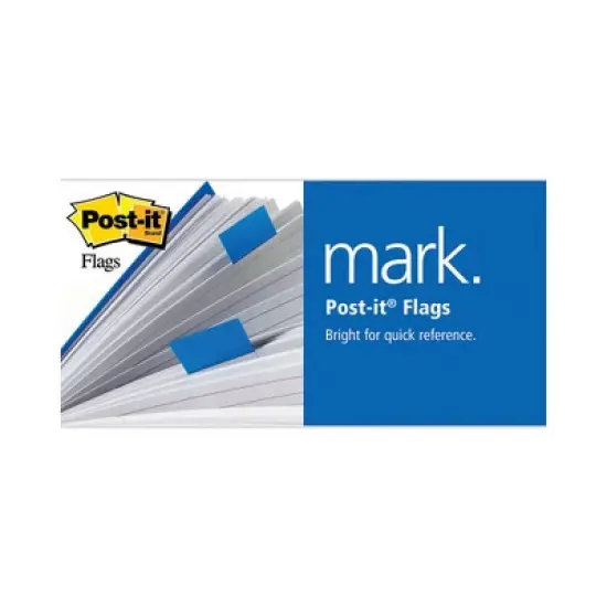 Post-it Flags Highlighting Page Flags, 4 Bright Colors, 0.5 x 1.75, 35/Color, 4 Dispensers/Pack image {2}