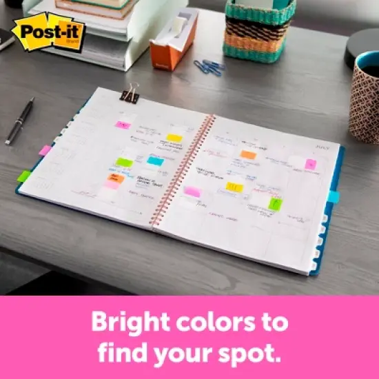 Post-it Flags Combo Pack, 1/2 and 1 Inch, 320 Flags image {5}