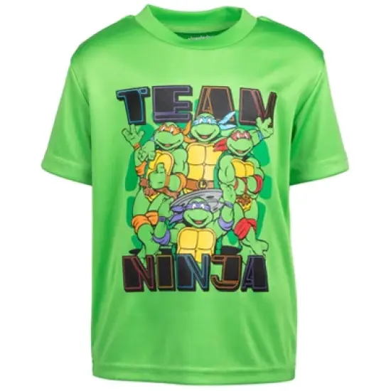 Teenage Mutant Ninja Turtles 3 Piece Outfit Set: T-Shirt Tank Top Shorts image {4}