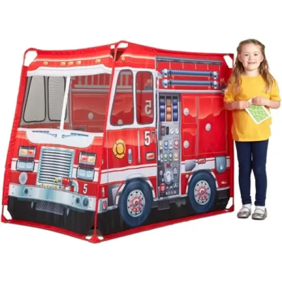 Melissa & Doug Fire Truck Play Tent image {6}