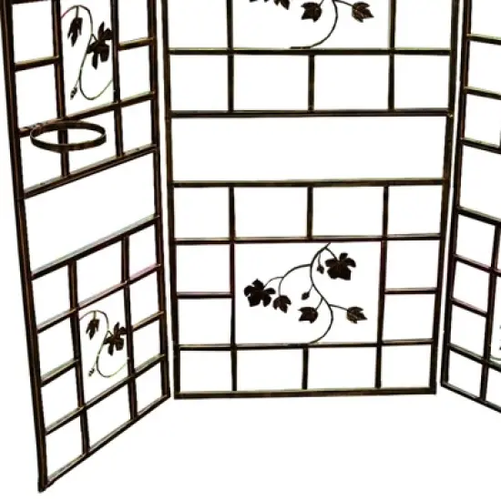 71" 3pc Patio Screen - Hammertone Bronze - Oakland Living image {2}