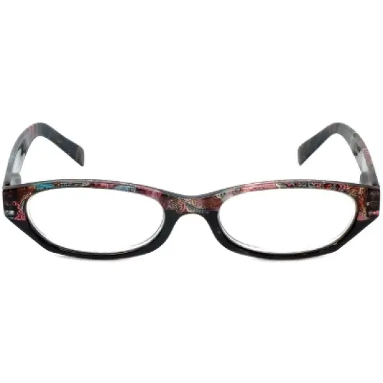 Calabria 4377 Reading Glasses with Floral Designs & Matching Case image {2}