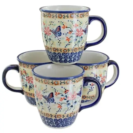 Blue Rose Polish Pottery K081 Manufaktura Mug Set image {2}
