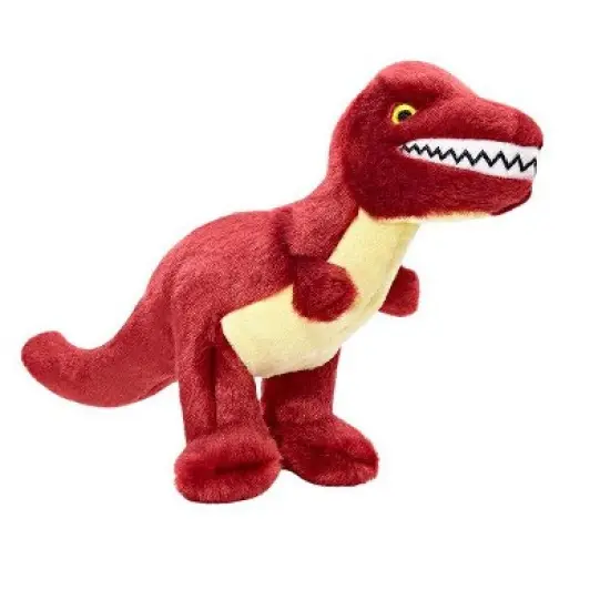 Fluff & Tuff Tiny T-Rex Plush Dog Toy image {2}