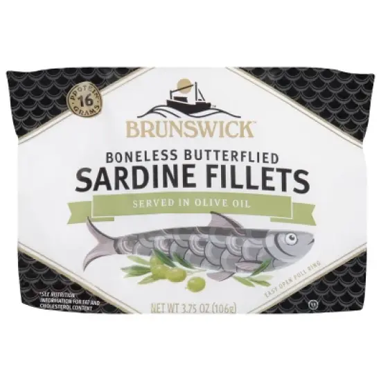 Brunswick Sardines in Olive Oil - 3.75oz image {8}