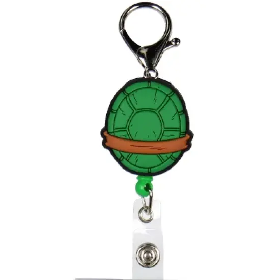 Teenage Mutant Ninja Turtles Lanyard ID Badge Holder Rubber Shell Reel Retractable Lanyard with Lobster Claw Clasp image {2}