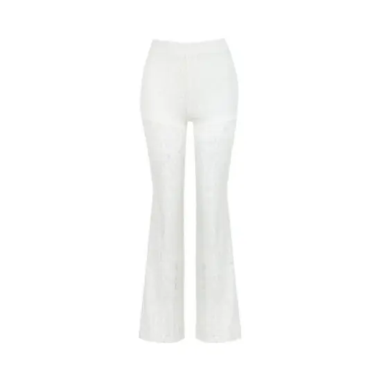 Women's Coastal Cowgirl Lace Flare Pant image {3}