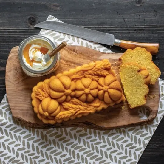 Nordic Ware Wheat & Pumpkin Pan - Brown image {3}