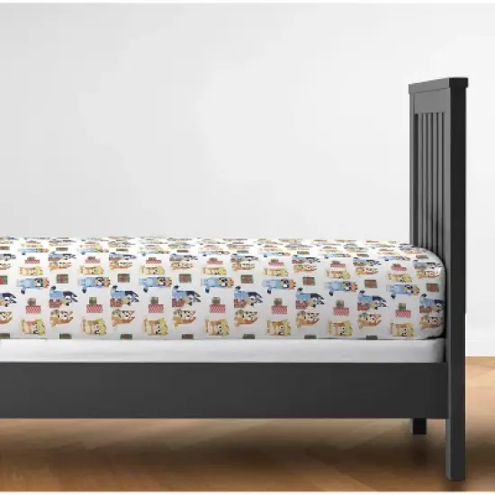 Bluey Twin Holiday Sheet Set image {3}