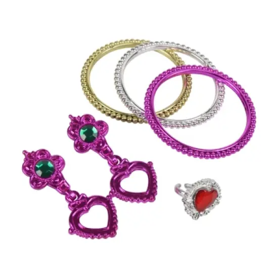 Insten Princess Dress Up and Pretend Play Shoes And Jewelry for Toddlers and Kids image {3}