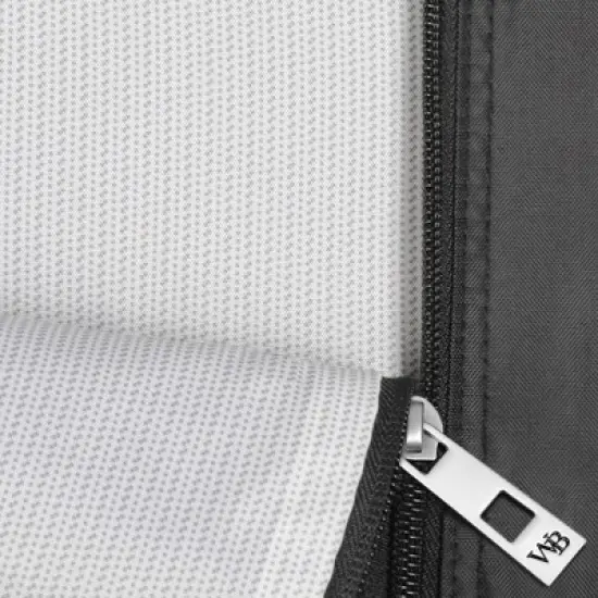 WallyBags&reg; 52" Premium Travel Garment Bag with shoulder strap and two large pockets image {4}