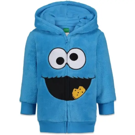 Sesame Street Cookie Monster Fleece Hoodie Toddler  image {8}