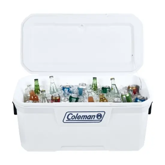 Coleman 316 Chest Cooler with Sun Protection - Marine White image {2}