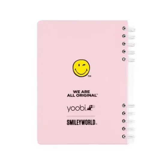 Yoobi SmileyWorld Erasable Cover Notebook 6"x8" with Dry Erase Marker, School Supplies image {7}