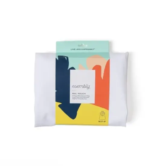 Esembly Cloth Diaper Pail Pouch Laundry Bag & Diaper Pail Liner - Sea Salt image {2}