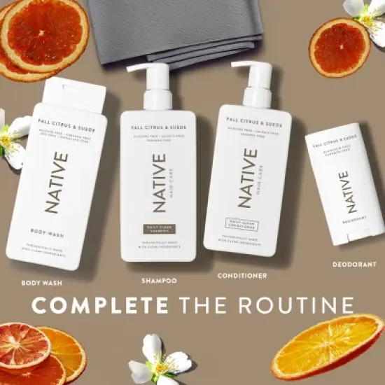 Native Limited Edition Fall Getaway Deodorant  - Fall Citrus & Suede- 2.65oz image {6}