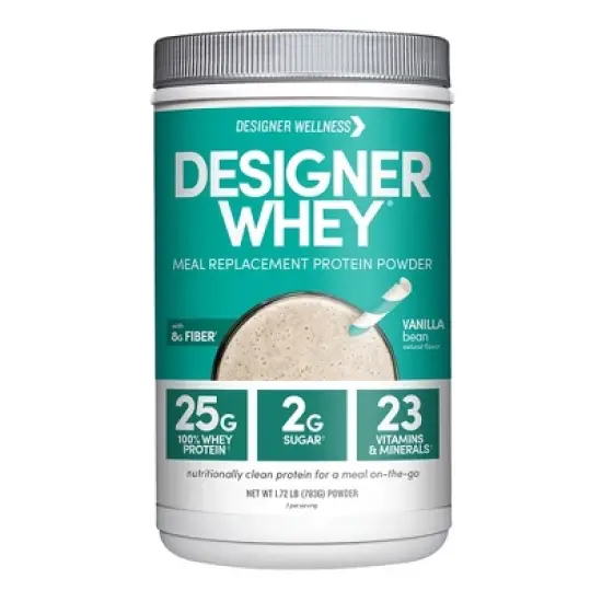 Designer Whey Meal Replacement, Vanilla 1.72lb image {7}