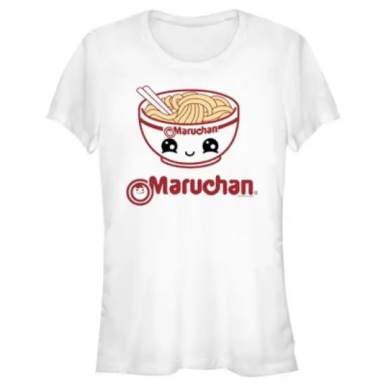 Junior's Maruchan Smiley Ramen T-Shirt image {3}