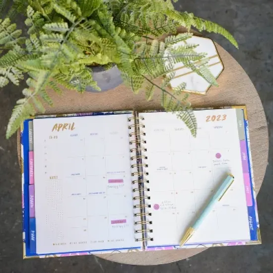 2023 Planner Weekly/Monthly 6.25"x8.25" Peace Love Greatness image {5}