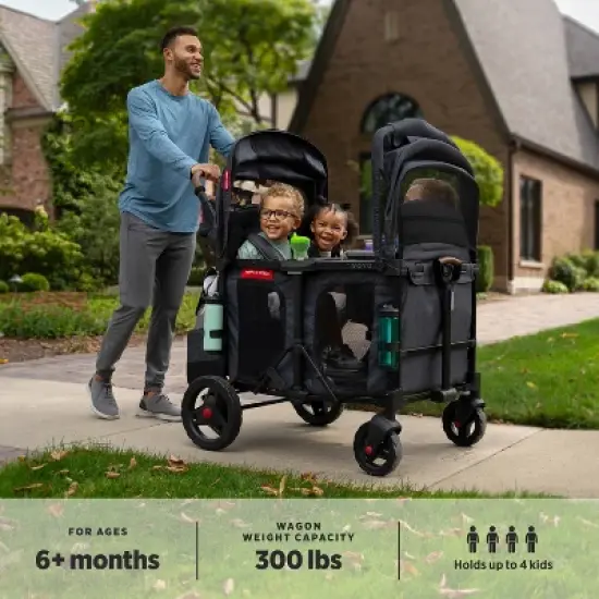 Radio Flyer Voya Quad XT Baby Stroller Wagon image {2}