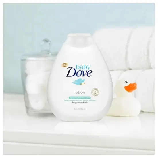 Baby Dove Sensitive Moisture Fragrance-Free Lotion image {10}