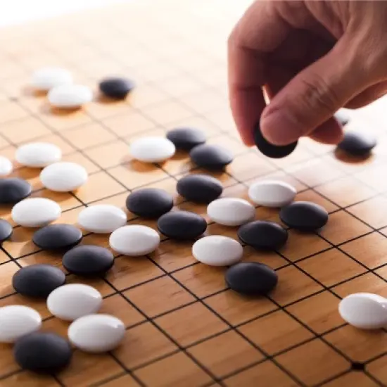 Toy Time Reversible Go Board Game Set - Two Player image {6}