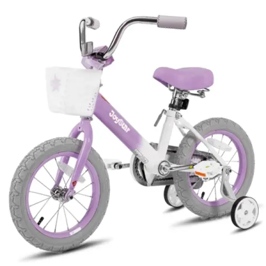 JOYSTAR Vintage Kids Bike with Training Wheels & Basket image {13}