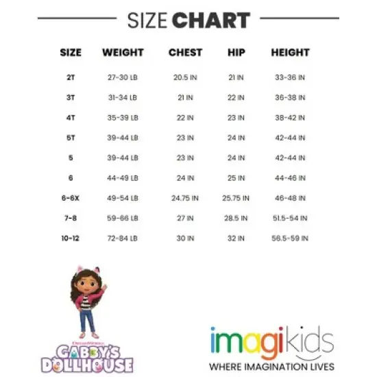 Dreamworks Gabby's Dollhouse Pandy Paws Gabby Girls T-Shirt and Leggings Outfit Set Little Kid to Big Kid image {6}