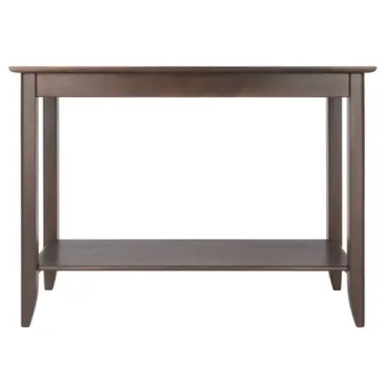 Santino Console Hall Table Oyster Gray - Winsome image {3}