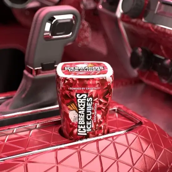 Ice Breakers Ice Cubes Cinnamon Sugar Free Chewing Gum - 3.24oz image {5}