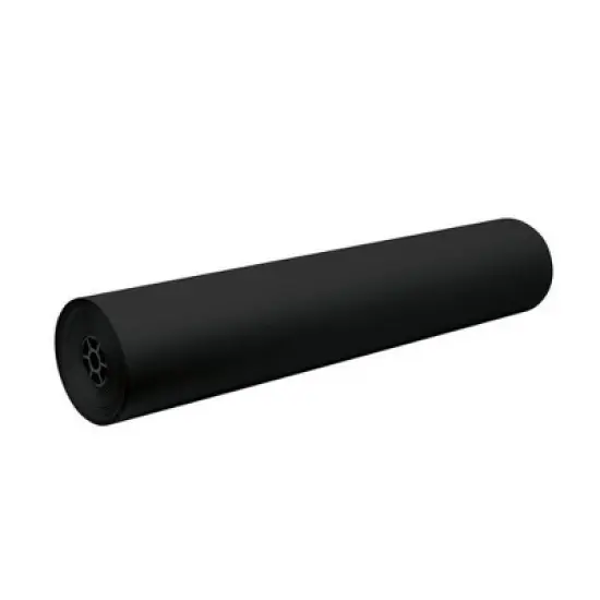 Decorol Flame Retardant Art Paper Roll, 36 Inches x 1000 Feet, Black image {5}