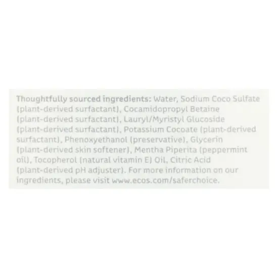 Ecos Peppermint Conditioning Pet Shampoo - 17 fz image {4}