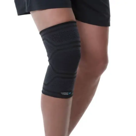 Copper Fit ICE Knee Sleeve Infused with Cooling Action & Menthol - S/M image {2}