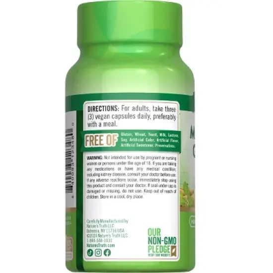 Nature's Truth Magnesium Glycinate with Ashwagandha | 60 Capsules image {6}