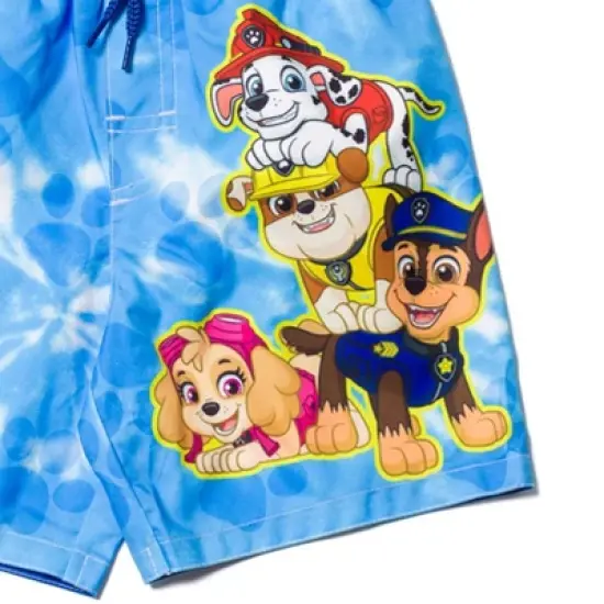 PAW Patrol Rubble Marshall Chase Skye Swim Trunks Bathing Suit Toddler  image {3}