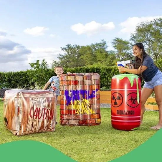 Dazmers Inflatable Battle Obstacles Set - 3 Pieces image {2}