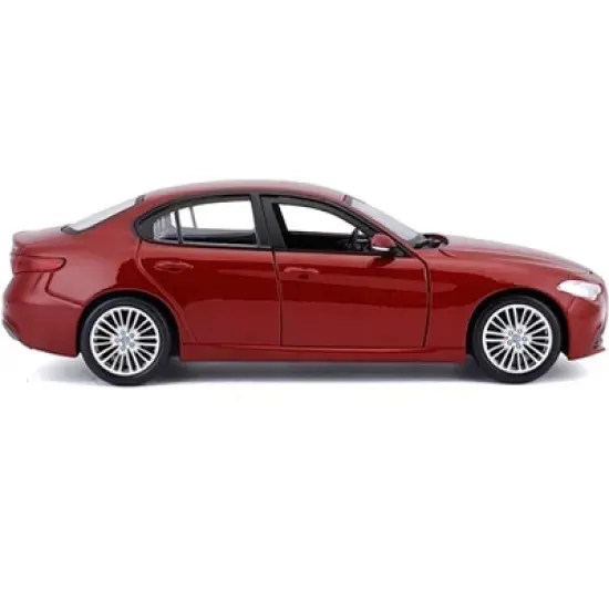 2016 Alfa Romeo Giulia Burgundy 1/24 Diecast Model Car by Bburago image {2}