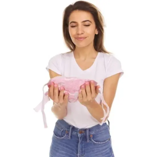 FOMI Hot Cold Gel Face Contoured Ice Mask | Pink image {3}