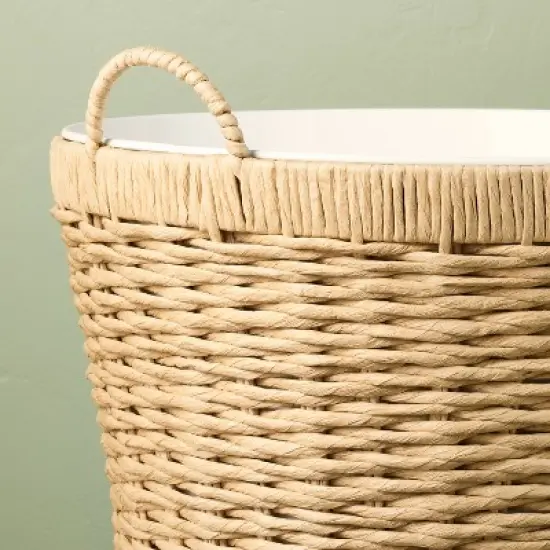 23L Woven Wrapped Metal Beverage Tub - Hearth & Hand&trade; with Magnolia image {2}