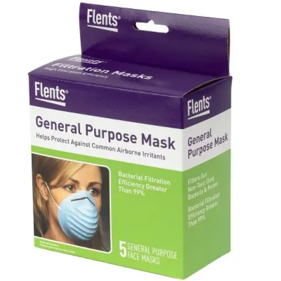Flents General Purpose Face Mask 5 ct image {2}