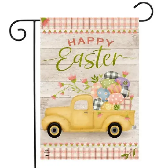 Briarwood Lane Garden Flag 18x12.5 For Outdoor Easter Egg Pickup Holiday Garden Flag Flag For Easter Garden Flag Flags For Outside image {1}