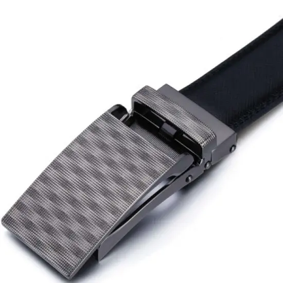 Men's Patchwork Ratchet Belt image {2}
