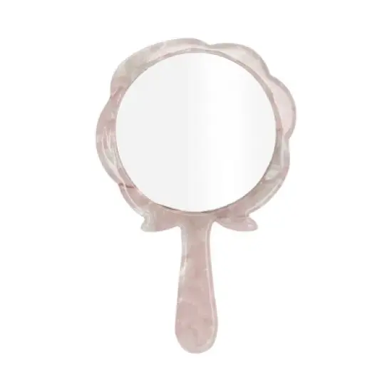 Unique Bargains Roses Shaped Handheld Mirrors 1 Pc image {8}